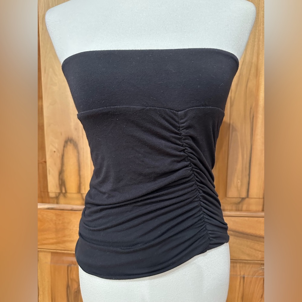 Bella Luxx Los Angeles, Versatile Black Ruched Garment/Mini-Skirt/Tube Top EUC S - Picture 4 of 16
